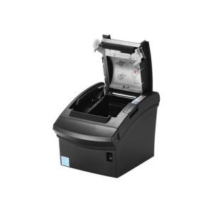 BIXOLON SRP-350III Receipt printer - direct thermal - Roll (8 cm) - 180 dpi - up to 250 mm/sec - parallel, USB 2.0 - cutter - dark grey