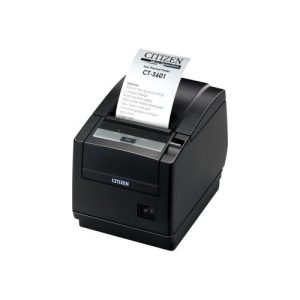 Citizen CT-S601II Receipt printer - direct thermal - Roll (8.25 cm) - 203 dpi - up to 220 mm/sec - cutter - black