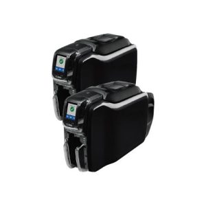Zebra ZC350 Plastic card printer - colour - Duplex - dye sublimation/thermal transfer - CR-80 Card (85.6 x 54 mm) - 300 dpi - up to 1000 cards/hour (mono) / up to 225 cards/hour (colour) - capacity: 100 cards - USB 2.0, LAN, NFC, Wi-Fi(ac)