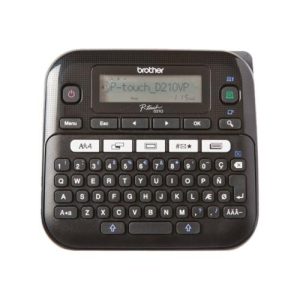 Brother P-Touch PT-D210VP Labelmaker - B/W - thermal transfer - Roll (1.2 cm) - 180 dpi - up to 20 mm/sec - 2 line printing