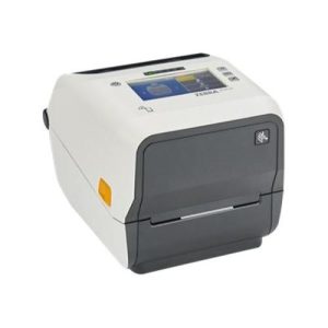 Zebra ZD621t-HC Label printer - thermal transfer - Roll (11.8 cm) - 300 dpi - up to 152 mm/sec - USB 2.0, LAN, serial, USB host - white