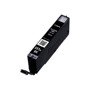 Canon CLI-551BK XL High Yield - black - original - ink tank - for PIXMA iP8750, iX6850, MG5550, MG5650, MG5655, MG6450, MG6650, MG7150, MG7550, MX725, MX925