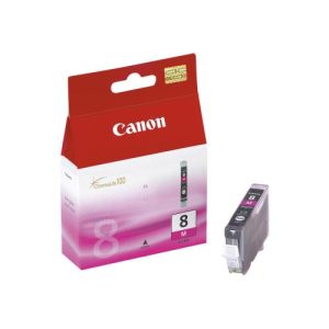 Canon CLI-8M 13 ml - magenta - original - ink tank - for PIXMA iP3500, iP4500, iP5300, MP510, MP520, MP610, MP960, MP970, MX700, MX850, Pro9000