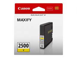 Canon PGI-2500 Y 9.6 ml - yellow - original - ink tank - for MAXIFY iB4050, iB4150, MB5050, MB5150, MB5155, MB5350, MB5450, MB5455