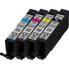 Canon CLI-581 BK/C/M/Y Multi Pack 4-pack - 5.6 ml - black, yellow, cyan, magenta - original - blister - ink tank - for PIXMA TS6251, TS6350, TS6351, TS705, TS8251, TS8252, TS8350, TS8352, TS9550, TS9551