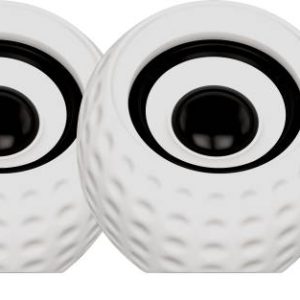 Ubon GSP-100A Mini Multimedia Computer 3W*2 with 3.5mm AUX | USB Powered 10 W Laptop/Desktop Speaker