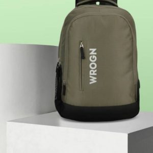 WROGN Large Backpack With USB Charging Port 15.6 Inch With Two Compartment 35 L Laptop Backpack