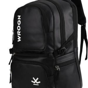 WROGN Unique Bag with rain cover Office/School/College/Business/REXINE/1500/BLACK-36L 36 L Laptop Backpack