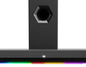 ZEBRONICS JUKE BAR 6100DWS PRO Soundbar with Wireless Subwoofer,HDMI (ARC)and LED Display 240 W Bluetooth Soundbar