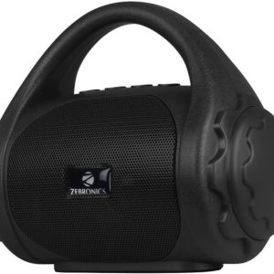 ZEBRONICS PSPK9 (County) Bluetooth Speaker with Built-in FM Radio ,Aux input 3 W Bluetooth Speaker