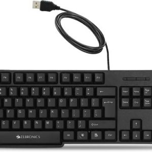 ZEBRONICS Zeb-K20 Wired USB Desktop Keyboard