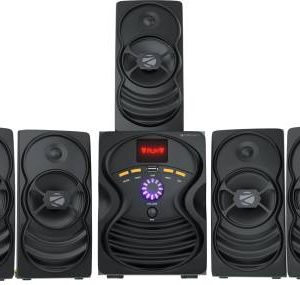 ZEBRONICS Zeb-Omega 7, Bluetooth v5.0, USB, AUX, line input, Volume & Bass control 120 W Bluetooth Home Theatre